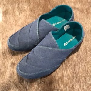 Merrell Inde blue canvas slip-on US women’s 9.5 lightweight casual flats